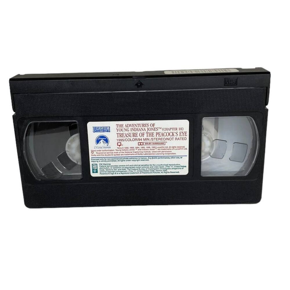 Indiana Jones VHS Bundle Box Set - Picture 8 of 15